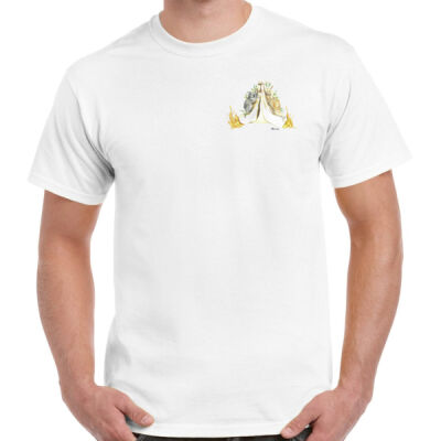 Gratitude Tee - Adult - White (small print) Thumbnail
