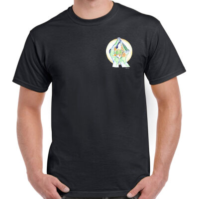 Love Tee - Adult - Black (small print) Thumbnail