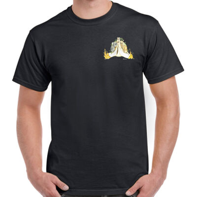 Gratitude Tee - Adult - Black (small print) Thumbnail